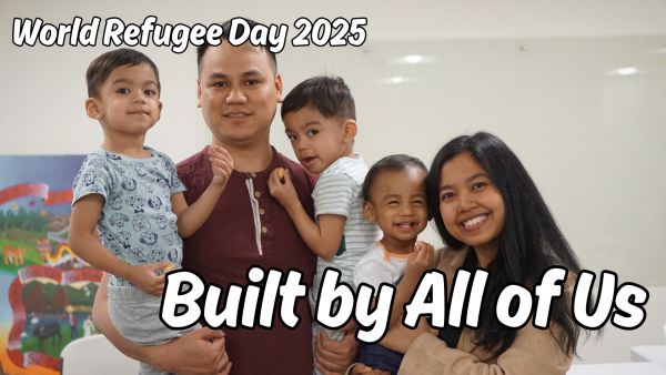Built by All of Us, photo of family